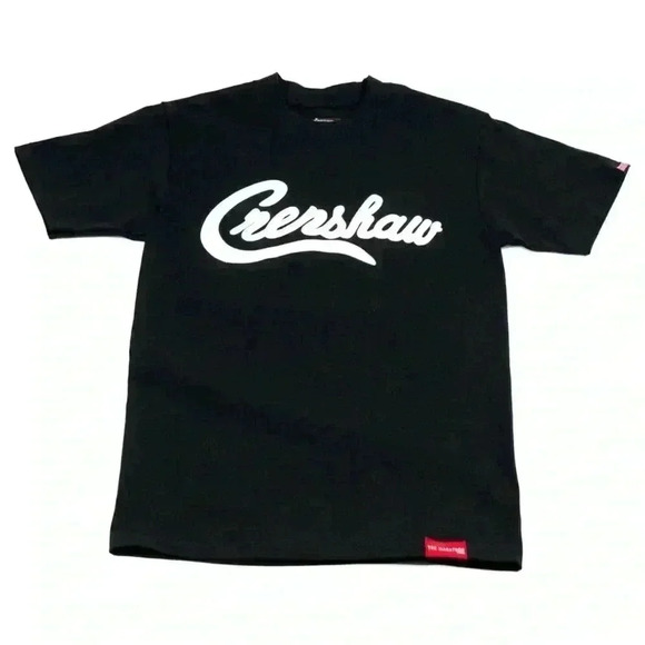 The Marathon Clothing black T-Shirt with white Crenshaw Logo. Small. NWT - Picture 1 of 8